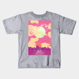 FULL MOON CITY Kids T-Shirt